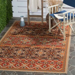 Bloomsbury Market Ramsgate Looped Red/Chocolate Indoor/Outdoor Rug Orange Rectangle 160 x 231 cm Bloomsbury Market Ramsgate Looped Red/Chocolate Indoor/Outdoor Rug Orange Rectangle 160 x 231 cm