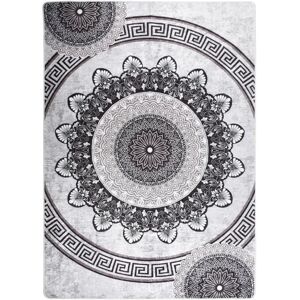 Marlow Home Co. Perreault Balck/Grey Indoor Rug Balck/Grey Rectangle 120 x 180cm Marlow Home Co. Perreault Balck/Grey Indoor Rug Balck/Grey Rectangle 120 x 180cm