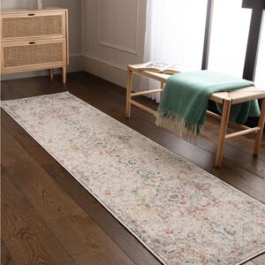 Latitude Vive Massey Laleh Cream/Yellow/Blue Rug Cream Rectangle 66 x 240 cm Latitude Vive Massey Laleh Cream/Yellow/Blue Rug Cream Rectangle 66 x 240 cm