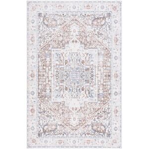 Latitude Vive Cashon Machine Washable Non-Slip Area Rug In Taupe & Beige Beige Rectangle 122 x 183cm Latitude Vive Cashon Machine Washable Non-Slip Area Rug In Taupe & Beige Beige Rectangle 122 x 183cm