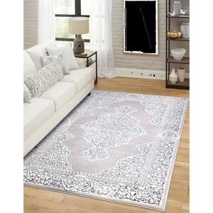Latitude Vive Brekka Abstract Area Rug Grey Rectangle 80 x 150cm Latitude Vive Brekka Abstract Area Rug Grey Rectangle 80 x 150cm