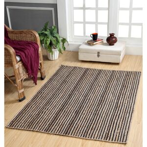 Brambly Cottage Roepke Hand Braided Brown Rug Brown;Brown Rectangle 120 x 180cm Brambly Cottage Roepke Hand Braided Brown Rug Brown;Brown Rectangle 120 x 180cm