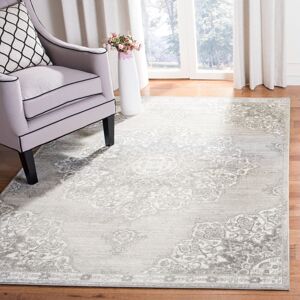 Latitude Vive Anniston Persian Grey Area Rug Grey Rectangle 91 x 152 cm Latitude Vive Anniston Persian Grey Area Rug Grey Rectangle 91 x 152 cm