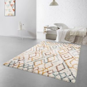 Gracie Oaks Adamira Area Rug Cream Rectangle 160 x 230cm Gracie Oaks Adamira Area Rug Cream Rectangle 160 x 230cm