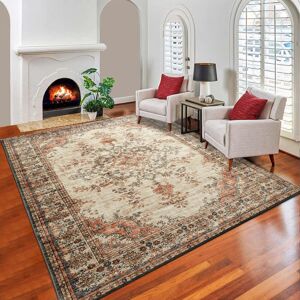 Latitude Vive Carrocci Area Rug Beige Rectangle 120 x 170cm Latitude Vive Carrocci Area Rug Beige Rectangle 120 x 170cm
