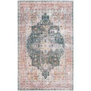 Langley Street Arizona Eckart Machine Washable Non-Slip Area Rug in Green & Beige Green Rectangle 183 x 274 cm Langley Street Arizona Eckart Machine Washable Non-Slip Area Rug in Green & Beige Green Rectangle 183 x 274 cm