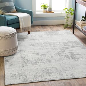 Mistana Manzanares Power Loom Grey/Ivory Rug Ivory;Grey Square 200cm Mistana Manzanares Power Loom Grey/Ivory Rug Ivory;Grey Square 200cm