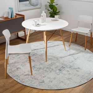 Blue Elephant Divena Ivory/Grey Rug Blue;Brown;Ivory;Grey Round 160 cm Blue Elephant Divena Ivory/Grey Rug Blue;Brown;Ivory;Grey Round 160 cm