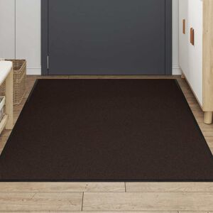 Ebern Designs Non-Slip Indoor / Outdoor Door Mat Brown 115cm W x 200cm L Ebern Designs Non-Slip Indoor / Outdoor Door Mat Brown 115cm W x 200cm L