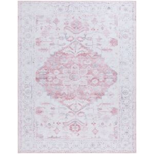 Astoria Grand Tucson Vintage Look Machine Washable Non-Slip Area Rug Red;Beige Rectangle 244 x 305 cm Astoria Grand Tucson Vintage Look Machine Washable Non-Slip Area Rug Red;Beige Rectangle 244 x 305 cm
