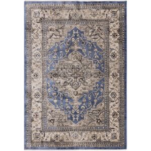 Latitude Vive Bentancourt Persian Medallion Blue/Beige Area Rug Blue;Brown;Beige Rectangle 200 x 290cm Latitude Vive Bentancourt Persian Medallion Blue/Beige Area Rug Blue;Brown;Beige Rectangle 200 x 290cm