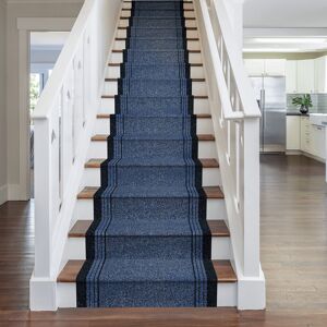 Ophelia & Co. Abby Needlepunch Blue Stair Runner Blue Runner 570cm x 66cm Ophelia & Co. Abby Needlepunch Blue Stair Runner Blue Runner 570cm x 66cm