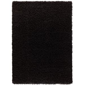 Latitude Run Verona Thick Black Shaggy Area Rug – Soft Pile, Non-Slip, Durable Polypropylene Carpet for Living Room, Bedroom & Hallway Black Rectangle 120 x 170cm Latitude Run Verona Thick Black Shaggy Area Rug – Soft Pile, Non-Slip, Durable Polypropylene Carpet for Living Room, Bedroom & Hallway Black Rectangle 120 x 170cm