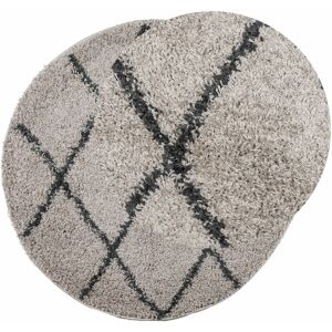 Natur Pur Lizette Anthracite Area Rug Beige;Anthracite Round 240cm Natur Pur Lizette Anthracite Area Rug Beige;Anthracite Round 240cm