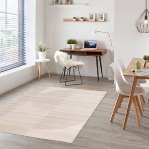 Brayden Studio Abstract Area Rug Beige;Cream Rectangle 120 x 170 cm Brayden Studio Abstract Area Rug Beige;Cream Rectangle 120 x 170 cm