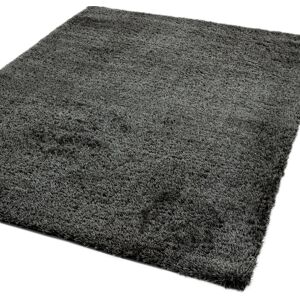 Ebern Designs Natonia Shiny Shaggy Charcoal Area Rug Grey Rectangle 80 x 150cm Ebern Designs Natonia Shiny Shaggy Charcoal Area Rug Grey Rectangle 80 x 150cm