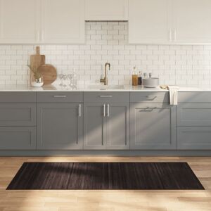 17 Stories Rug Rectangular Dark Brown100x1000 Cm Bamboo Brown Runner 80 x 200cm 17 Stories Rug Rectangular Dark Brown100x1000 Cm Bamboo Brown Runner 80 x 200cm