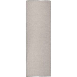 August Grove Outdoor Flatweave Rug Taupe Rectangle 80 x 250cm August Grove Outdoor Flatweave Rug Taupe Rectangle 80 x 250cm