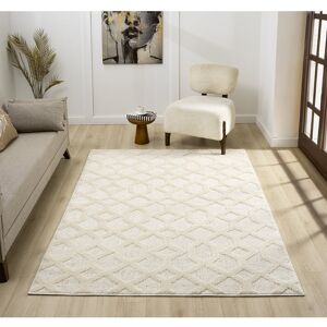 Metro Delvallo Area Rug Cream Rectangle 160 x 230 cm Metro Delvallo Area Rug Cream Rectangle 160 x 230 cm