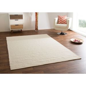 Three Posts Blaisdell Handwoven Flatweave Wool Cream Rug Cream Rectangular 90 x 160 cm Three Posts Blaisdell Handwoven Flatweave Wool Cream Rug Cream Rectangular 90 x 160 cm