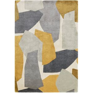 Ebern Designs Mitrea Hand Tufted Recycled P.E.T Yellow/Gold Rug Yellow Rectangle 160 x 230cm Ebern Designs Mitrea Hand Tufted Recycled P.E.T Yellow/Gold Rug Yellow Rectangle 160 x 230cm