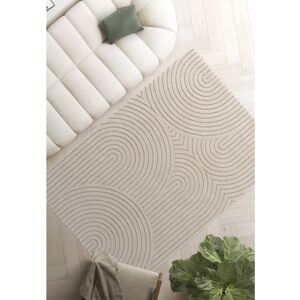 Hykkon Moya High-Quality Shag Grey Beige Rug Beige;Grey Rectangle 200 x 290cm Hykkon Moya High-Quality Shag Grey Beige Rug Beige;Grey Rectangle 200 x 290cm
