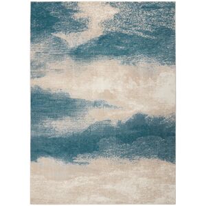 Nourison Maxell Abstract Blue;Brown Area Rug Ivory Teal Rectangle 282 x 389cm Nourison Maxell Abstract Blue;Brown Area Rug Ivory Teal Rectangle 282 x 389cm