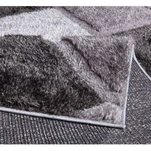 Metro New Stylish Shaggy Indoor Washable Welcome Christean Non-Slip Door Mat Grey 80cm W x 150cm L Metro New Stylish Shaggy Indoor Washable Welcome Christean Non-Slip Door Mat Grey 80cm W x 150cm L