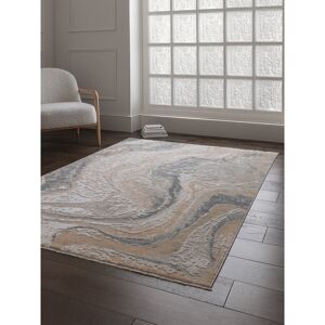 Borough Wharf Oro Abstract Area Rug Beige Rectangle 200 x 300 cm Borough Wharf Oro Abstract Area Rug Beige Rectangle 200 x 300 cm