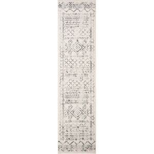 Mistana Canis Geometric Ivory/Grey Rug Ivory/Grey Runner 61 x 213cm Mistana Canis Geometric Ivory/Grey Rug Ivory/Grey Runner 61 x 213cm