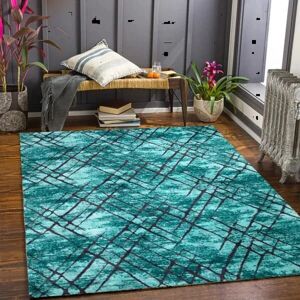Ivy Bronx Extra Large Area Rugs Living Room Bedroom Hallway Runner Rug Kitchen Floor Mat Turquoise Rectangle 160 x 230 cm Ivy Bronx Extra Large Area Rugs Living Room Bedroom Hallway Runner Rug Kitchen Floor Mat Turquoise Rectangle 160 x 230 cm