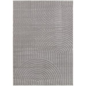 Ivy Bronx Machine Woven Rug, Polypropylene Plastic; polyester ,Arches Pattern Grey Rectangle 200 x 290cm Ivy Bronx Machine Woven Rug, Polypropylene Plastic; polyester ,Arches Pattern Grey Rectangle 200 x 290cm