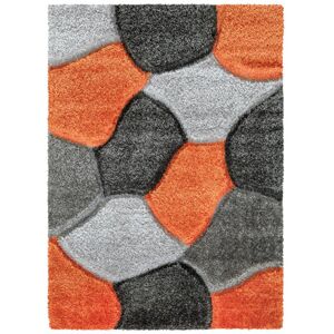 Ebern Designs Abelino Looped Orange/Grey Indoor/Outdoor Rug Orange/Grey Rectangle 80 x 150cm Ebern Designs Abelino Looped Orange/Grey Indoor/Outdoor Rug Orange/Grey Rectangle 80 x 150cm