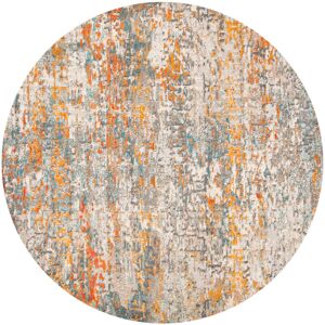 Rio Follett Ginger Navy Rug Navy Round 122cm Rio Follett Ginger Navy Rug Navy Round 122cm