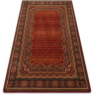 Astoria Grand Cotswolds Wool Rug Red Rectangular 66 x 100cm Astoria Grand Cotswolds Wool Rug Red Rectangular 66 x 100cm