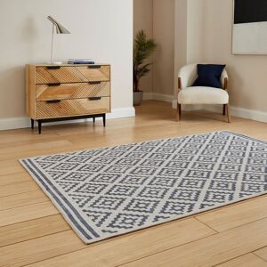 Lark Manor Zaid Machine Woven Blue Area Rug Blue Runner 76 x 230cm Lark Manor Zaid Machine Woven Blue Area Rug Blue Runner 76 x 230cm