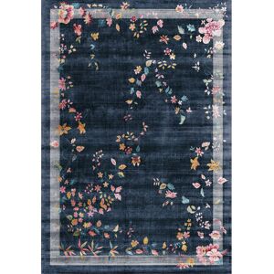 Mistana Amini Flatweave Blue Rug Blue Rectangle 200 x 290cm Mistana Amini Flatweave Blue Rug Blue Rectangle 200 x 290cm