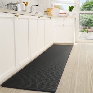 East Urban Home Dipson Anti-Fatigue Non-Skid Kitchen Mat Black Runner 60cm W x 220cm L East Urban Home Dipson Anti-Fatigue Non-Skid Kitchen Mat Black Runner 60cm W x 220cm L