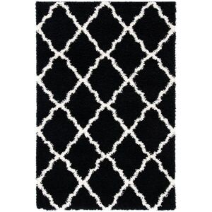 Marlow Home Co. Atchison Power Loom Black/Ivory Rug Black/Ivory Rectangle 91 x 152 cm Marlow Home Co. Atchison Power Loom Black/Ivory Rug Black/Ivory Rectangle 91 x 152 cm