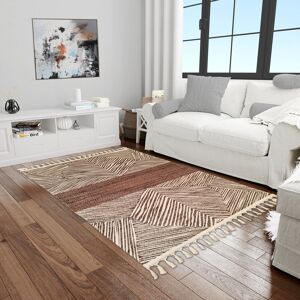 Gracie Oaks Cuaron Moroccan Marron Area Rug Marron Rectangle 200 x 300cm Gracie Oaks Cuaron Moroccan Marron Area Rug Marron Rectangle 200 x 300cm