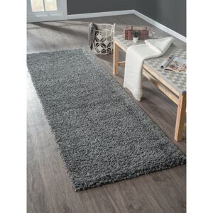 17 Stories Shaggy Lush dark grey Rug Dunkelgrau Runner 80 x 250cm 17 Stories Shaggy Lush dark grey Rug Dunkelgrau Runner 80 x 250cm