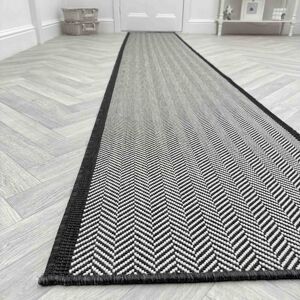 Ebern Designs Illusion Black Indoor/Outdoor Hallway Runner Rug – Durable, Reversible & Hardwearing Carpet for Home or Garden Black Runner 70 x 240 cm Ebern Designs Illusion Black Indoor/Outdoor Hallway Runner Rug – Durable, Reversible & Hardwearing Carpet for Home or Garden Black Runner 70 x 240 cm