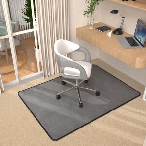 Ebern Designs Heavy Duty Office Chair Mat 120x90cm, Anti-Skid Protector for Carpet & Hardwood Floors Gray 90cm W X 120cm D Ebern Designs Heavy Duty Office Chair Mat 120x90cm, Anti-Skid Protector for Carpet & Hardwood Floors Gray 90cm W X 120cm D