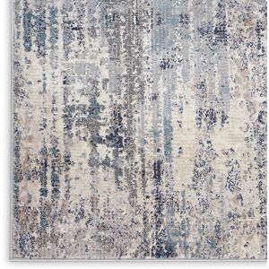 Calvin Klein CK022 INFINITY Ivory/Grey/Blue Area Rug Ivory/Grey/Blue Rectangle 274 x 366cm Calvin Klein CK022 INFINITY Ivory/Grey/Blue Area Rug Ivory/Grey/Blue Rectangle 274 x 366cm
