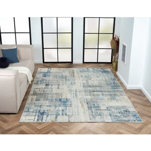 Borough Wharf Saskia Beige Rug Blue;Beige Rectangular 200 x 290cm Borough Wharf Saskia Beige Rug Blue;Beige Rectangular 200 x 290cm