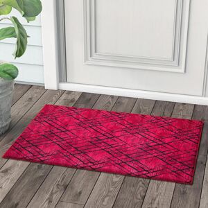 Latitude Run Hourani Burgundy Rug Burgundy Rectangle 120 x 170cm Latitude Run Hourani Burgundy Rug Burgundy Rectangle 120 x 170cm