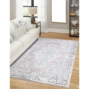 Latitude Vive Beola Grey Area Rug Grey Rectangle 120 x 170cm Latitude Vive Beola Grey Area Rug Grey Rectangle 120 x 170cm