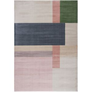 Ebern Designs Croxley Looped/Hooked Beige/Pink/Green Rug Blue;Beige;Pink Rectangle 160 x 231 cm Ebern Designs Croxley Looped/Hooked Beige/Pink/Green Rug Blue;Beige;Pink Rectangle 160 x 231 cm