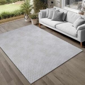 Latitude Run Non Slip Rugs Living Room Bedroom Door Mat Hallway Runner Rug Kitchen Mat Carpet White Rectangle 200 x 290 cm Latitude Run Non Slip Rugs Living Room Bedroom Door Mat Hallway Runner Rug Kitchen Mat Carpet White Rectangle 200 x 290 cm