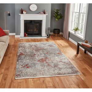 Rio Kelli area rug Machine Woven Rectangle Grey Grey/Terra Rectangle 120 x 170cm Rio Kelli area rug Machine Woven Rectangle Grey Grey/Terra Rectangle 120 x 170cm